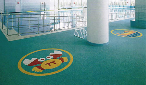 游泳館地板